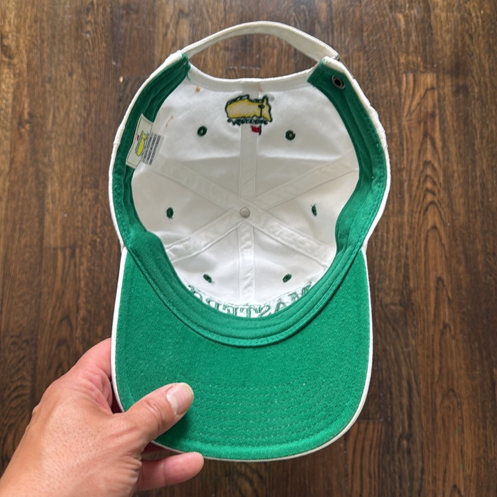 Vintage Masters Augusta National Golf Club white snapback hat - Picture 3 of 4